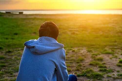 Person at drug rehab Houston
