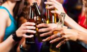 a group with beers wondering how quickly does addiction happen