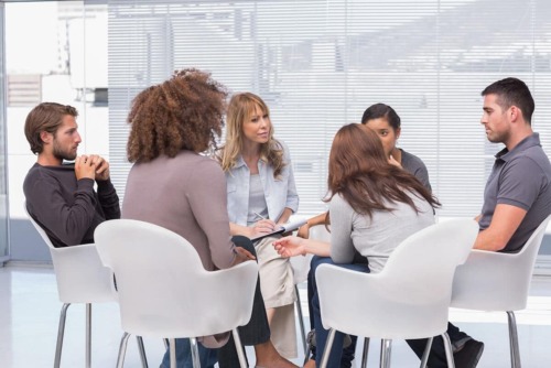 therapy circle, preparing for detox treatment