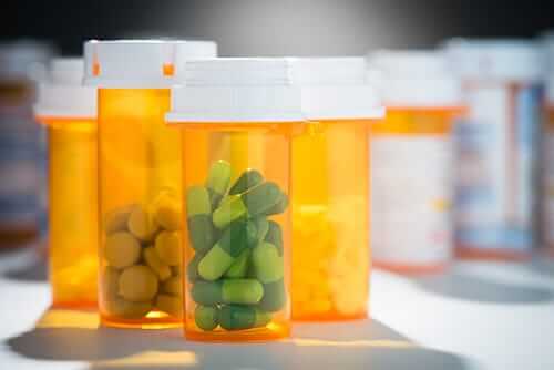Bottles of prescription pills opens you up to a prescription drug detox program