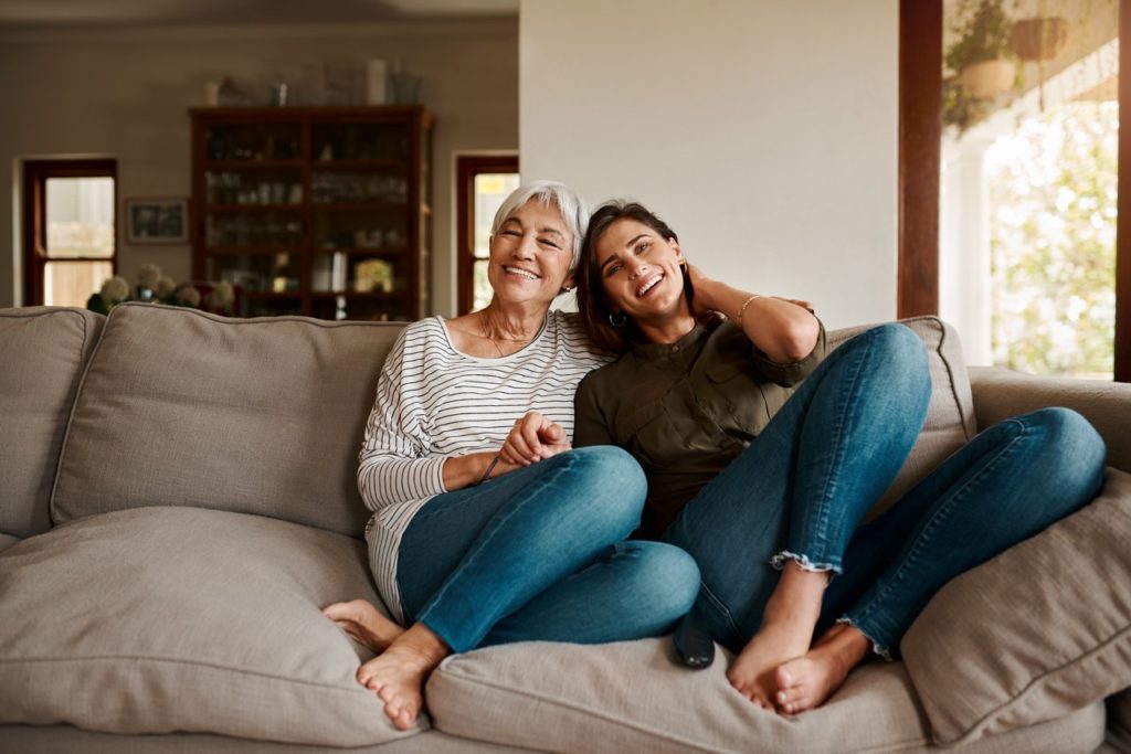 Two women during Inpatient Rehab Facilities in Houston, TX.