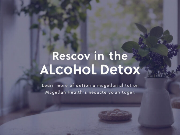 alcohol detox magellan health coverage