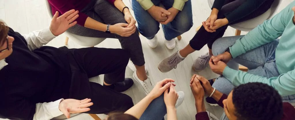 group therapy during prescription drug detox