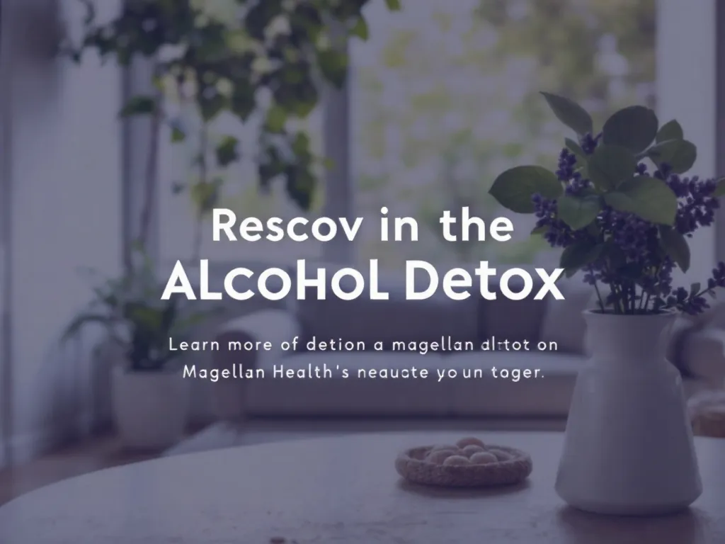 alcohol detox magellan health coverage