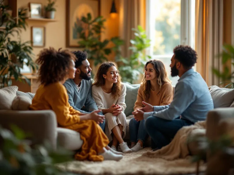 group therapy in residential rehab